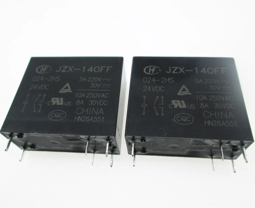 Новое реле 24 В HF140FF 024 2Hs JZX 140FF 2HS 24VDC DC24V 6pin 20 шт./лот|relay 24vdc|24vdc relaylot lot |