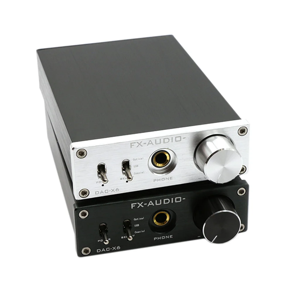 FX Audio DAC X6 HiFi 2 0 Цифровой коаксиальный декодер USB/коаксиальный/оптический выход