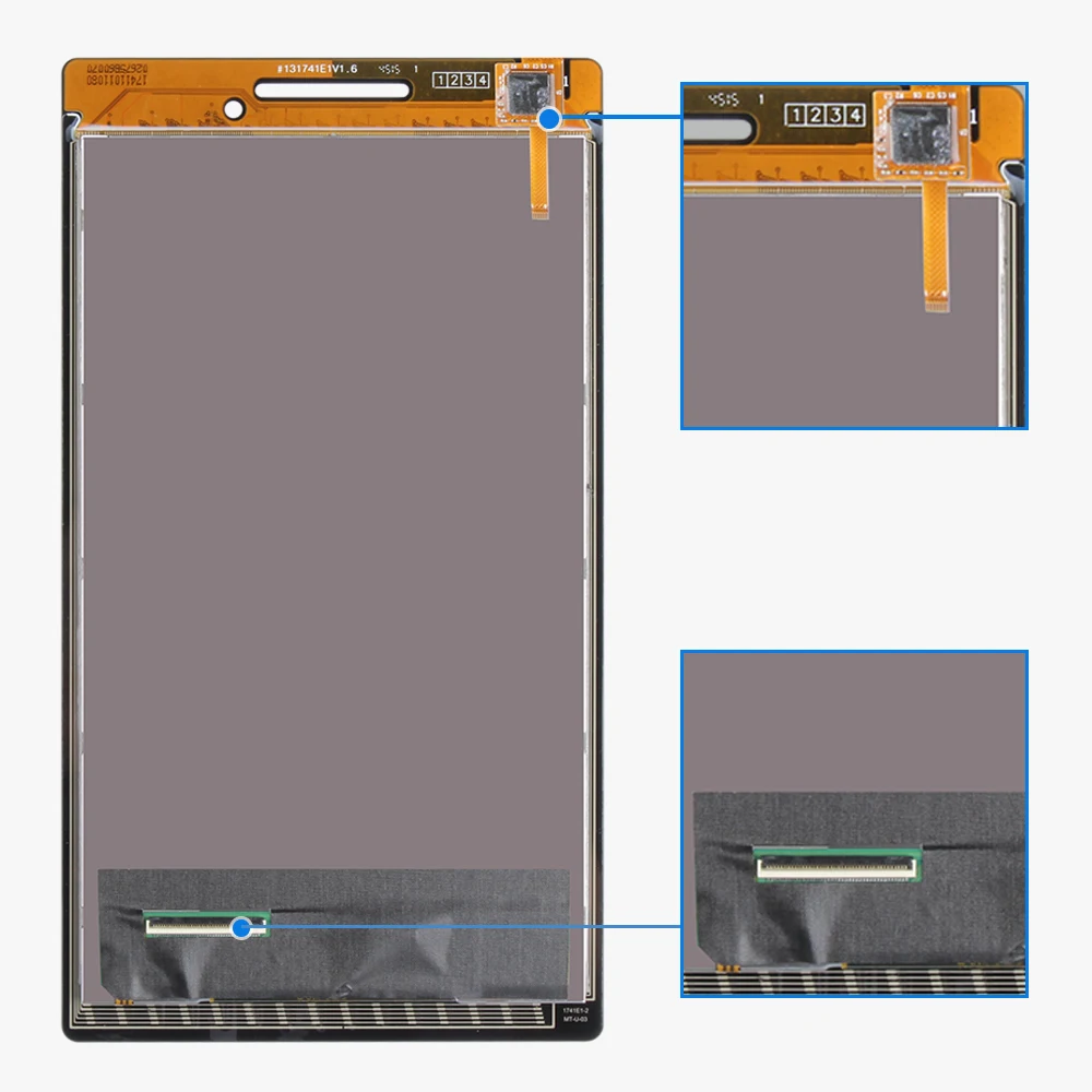 

Srjtek New 7'' inch LCD Display + Touch Screen Digitizer Assembly Replacements For Lenovo Tab 2 A7-10 A7-10F High Quality