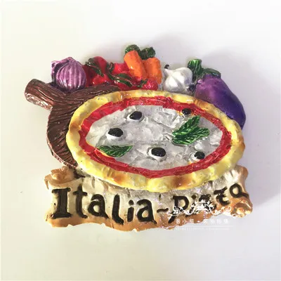 Итальянская еда Пицца лапша серии магнит на холодильник | Дом и сад