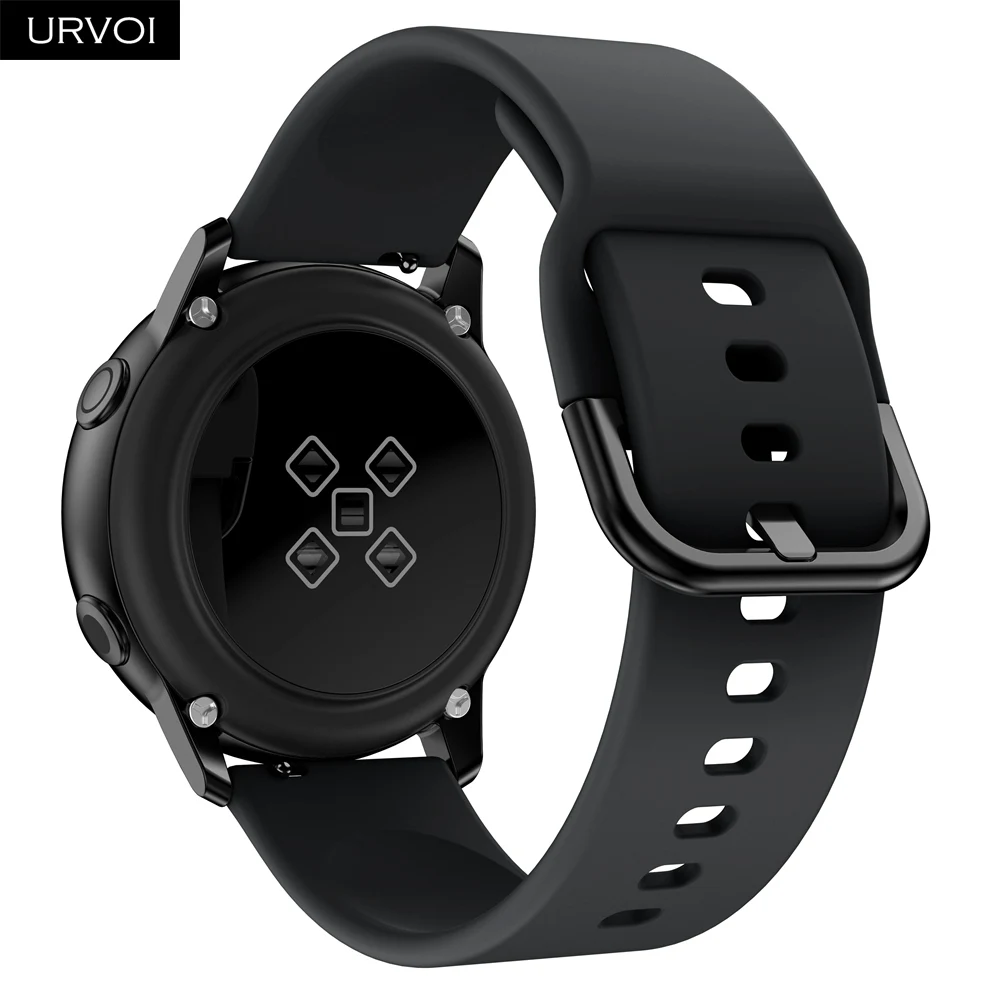 URVOI силиконовый ремешок для Galaxy watch активный ремешок для Galaxy watch 42 мм Официальный Дизайн быстросъемные шпильки мягкий прочный