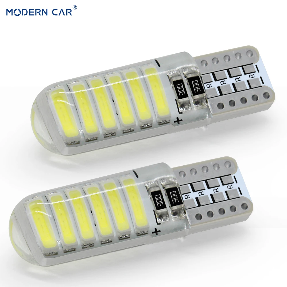 Современный автомобильный 10 шт. Авто T10 Led 192 W5W супер яркий 7020 168 12V 12SMD автомобилей Светодиодный Маркер глаза ангела клиновидные боковые Габаритные огни лампы и габаритных фонарей