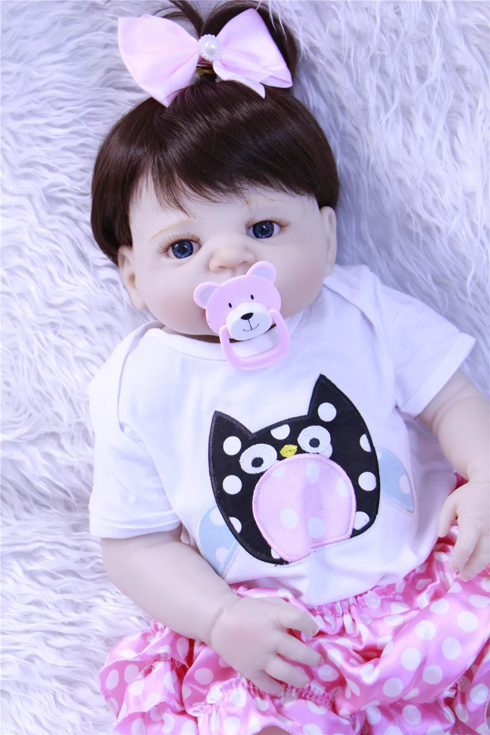 NPK 22 &quotКукла реборн ручной работы полностью силиконовая кукла Bebes Reborn girl Boneca в