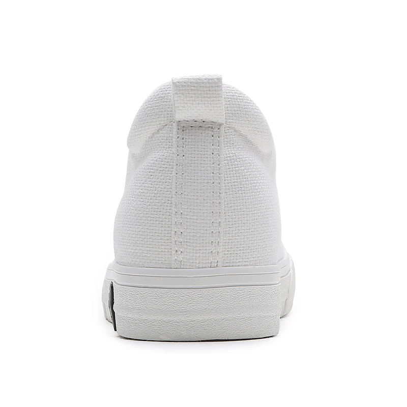 Классические парусиновые туфли женские на вулканизированной подошве