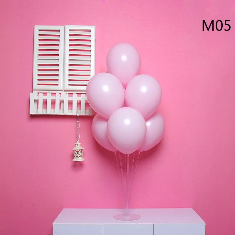 Macaron pink 10 шт 10 ''Макарон леденцы, цветной, чистый латексные шары для детских и свадебных с днем рождения воздушные шары, сохнущая на воздухе, клипсы для воздушных шаров, вечерние украшения - Цвет: Macaron pink