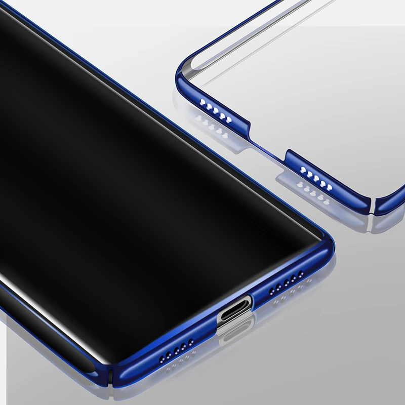 Vpower Прозрачный чехол для huawei P20 Pro защитный прозрачный Жесткий ПК матовый 10 чехлы |