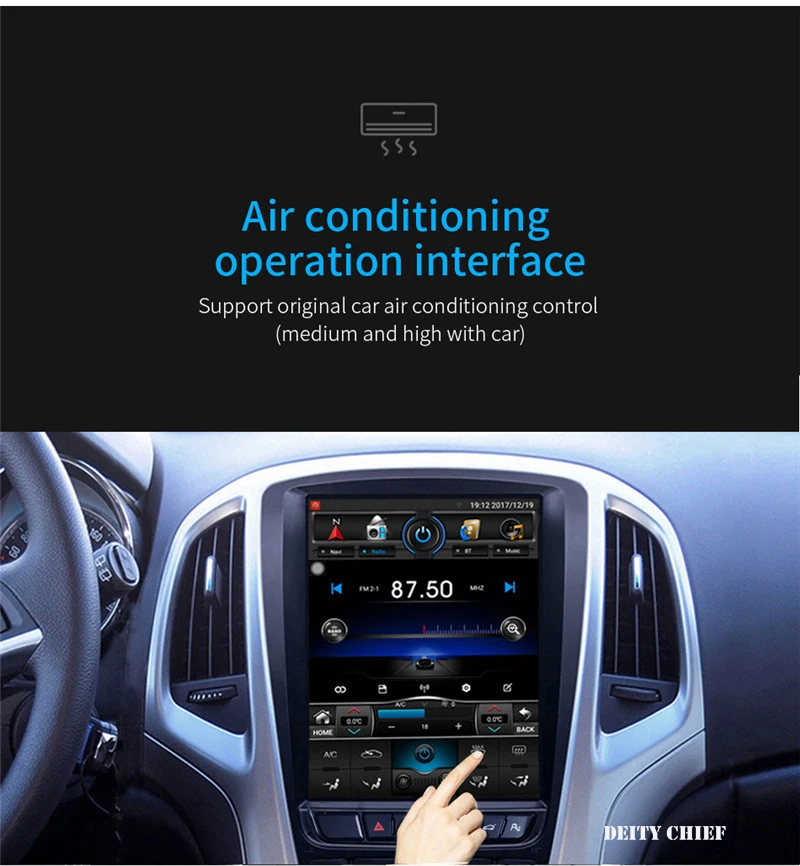 Android 8,1 вертикальный экран gps для Opel Astra J Vauxhall Buick Verano 2009- мультимедийный плеер