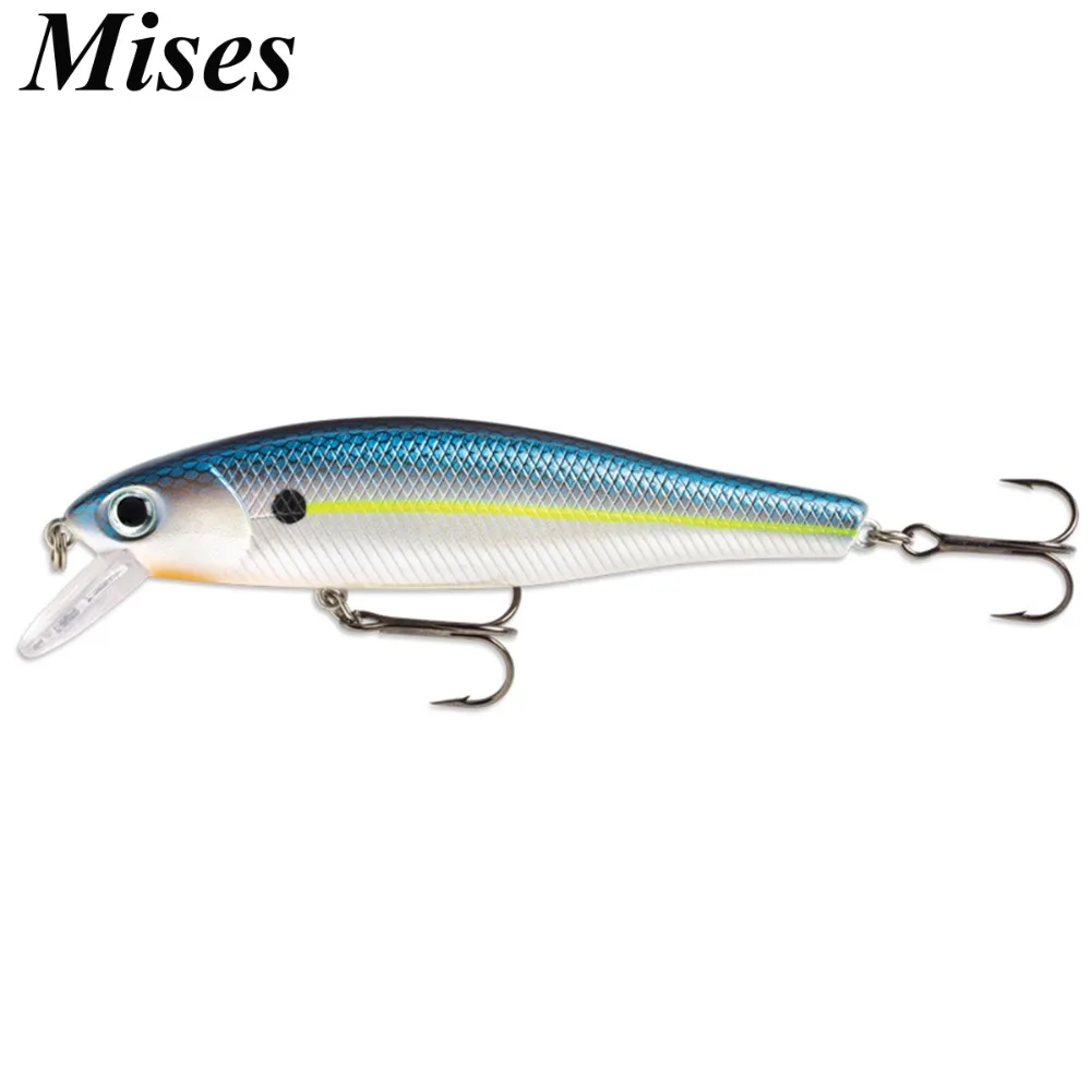 Mises 7 5 см 6 1 г десять цветов медленно тонущий бионический гольян искусственная