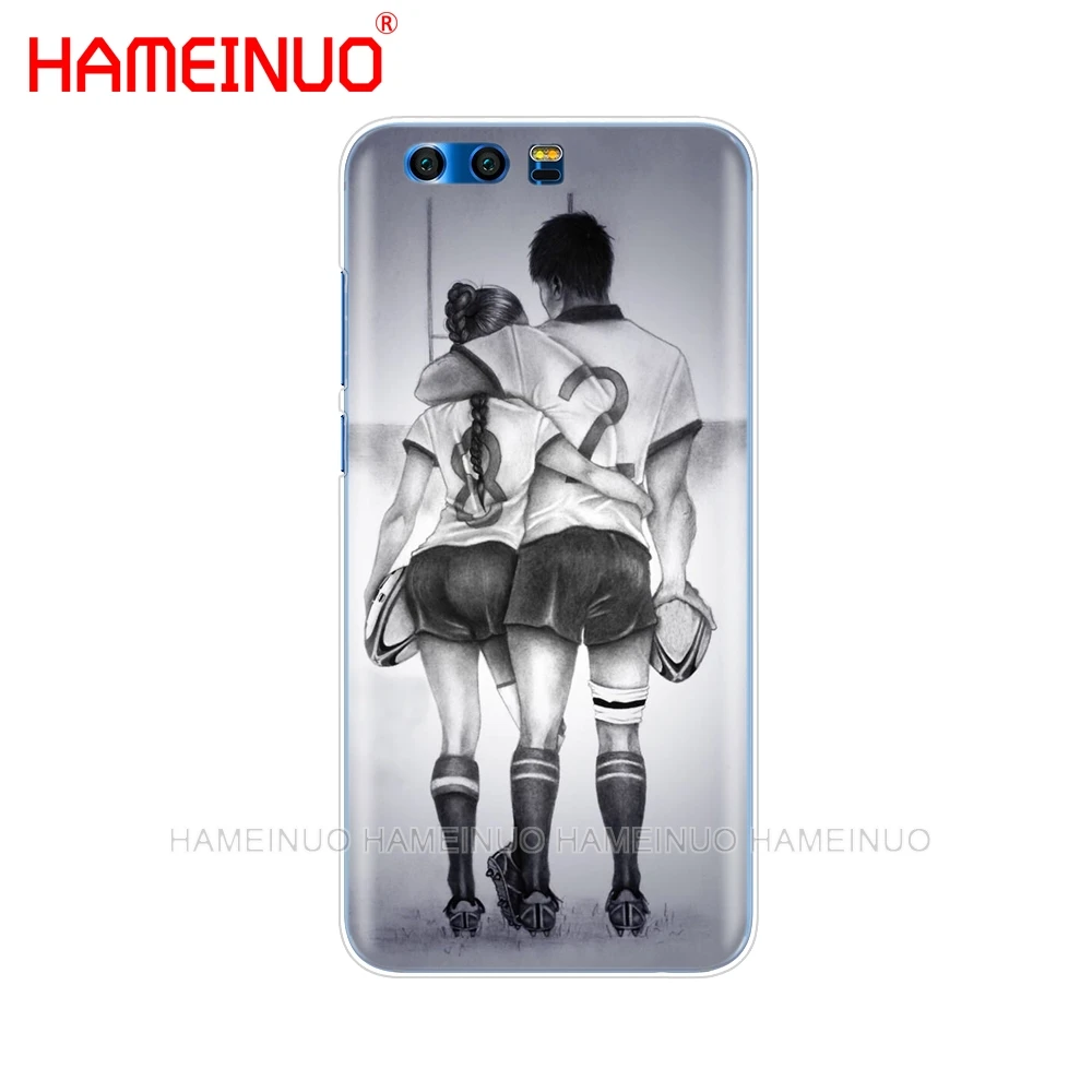 HAMEINUO регби мяч спортивный чехол для телефона Huawei Honor 10 V10 4A 5A 6A 7A 6C 6X 7X 8 9 LITE