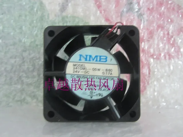 

Minebea nmb 2410ml-05w-b60 6025 24v 0.17acooling fan