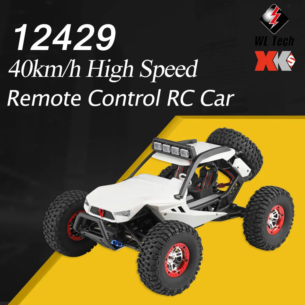 WLToys 12429 2 4 ГГц 1:12 40 км/ч высокоскоростной Радиоуправляемый автомобиль Rock