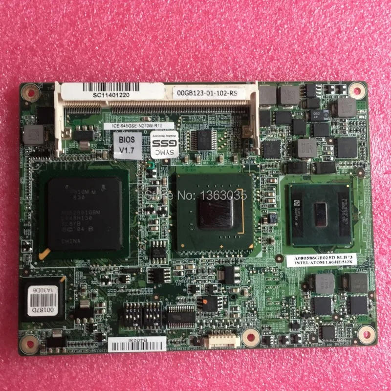 ICE-945GSE-N270W-R10 Rev: 1 0 промышленная системная плата протестирована | Компьютеры и офис