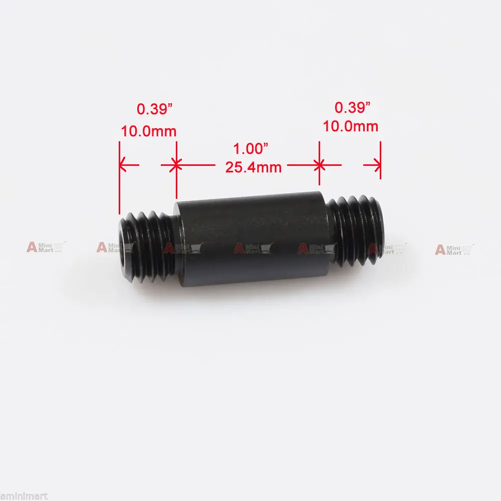 1 &quotдлинный 1/2&quot резьба Male 15 мм микро стержень конец fr системы DSLR Rig Mount|Аксессуары