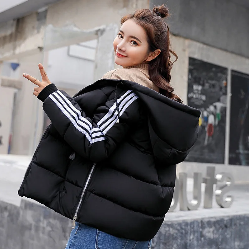 

Back Season Cotton Suit Woman Version Of All-match Student Bread Serve Winter Clothes Cotton-padded Loose Coat Pattern Tide40