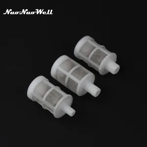 Сетчатый фильтр для аквариума NuoNuoWell, 2 шт., 8 мм, 10 мм, 12 мм, фильтр из нержавеющей стали для аквариума, аксессуары для очистки резервуара для воды