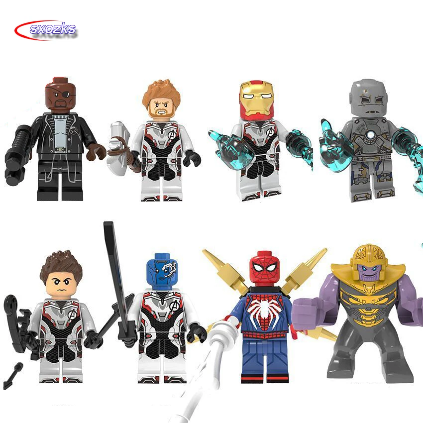 1 шт. фигурка LegoINGly Супер Герои Мстители Марвел Капитан Муравей Человек ОСА