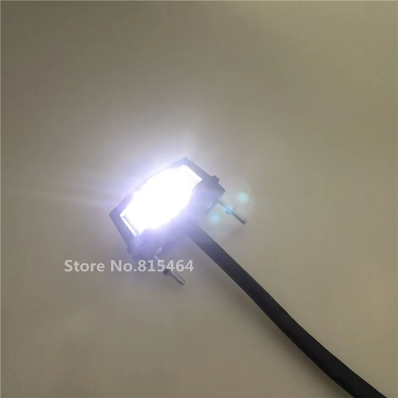 Yecnecty 1 шт. Универсальный мини светильник для номерного знака мотоцикла