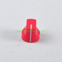 10pcs colorful rotary control vintage plastic red knob 16x15mm for guitar 6 35mm shaft amp parts
