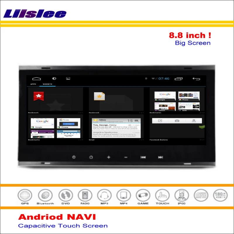 Liislee Android медиа навигационная система для Volkswagen VW Touareg 2002~ 2010 Радио Стерео Аудио Видео Мультимедиа без DVD плеера