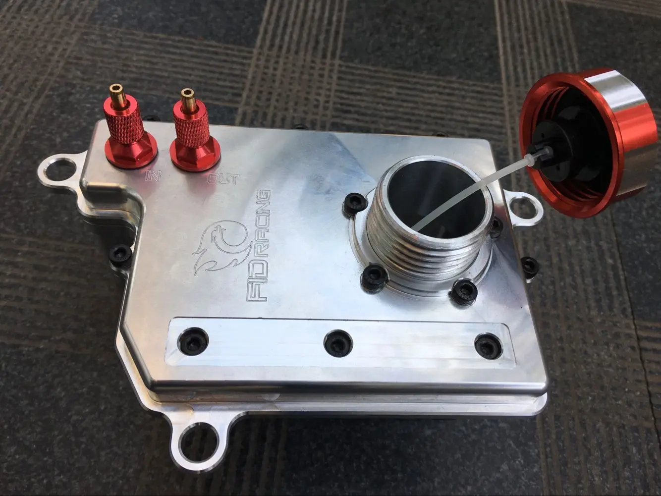 FID Racing 650 мл CNC Система газового бака топливный бак для MCD RR5 racing Rovan F5 car 1/5 rc Gas 1 шт. -