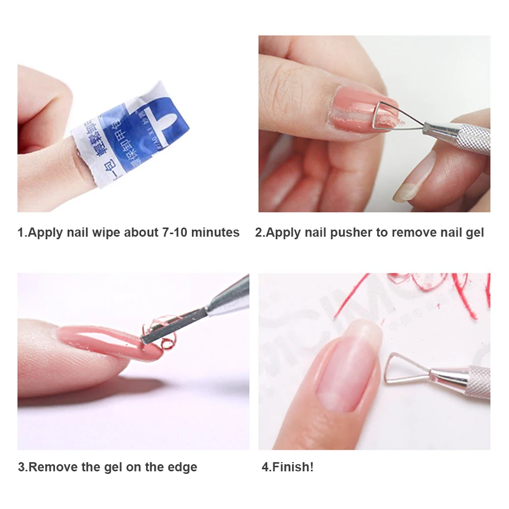 Гель для снятия лака из нержавеющей стали удаления кутикулы очистки ногтей