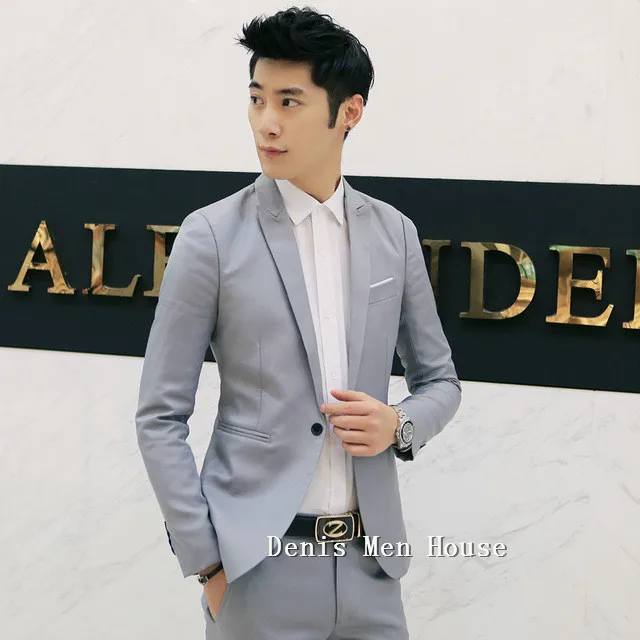 2019 New Arrival Summer Groom Tuxedos Men's Wedding Prom Beach Suits Beige Best Man Groomsman Suit 2 Pieces (Blazer+Pants) | Мужская