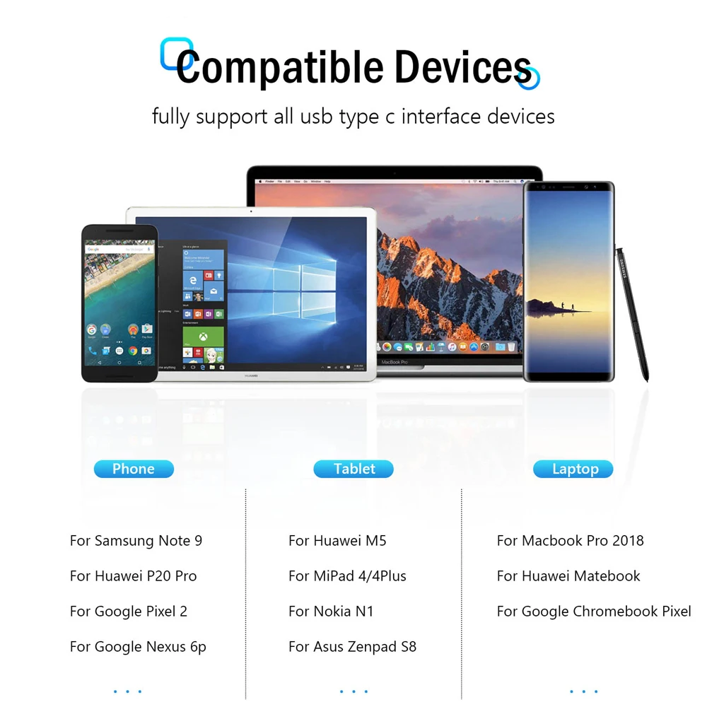 Tiegem USB C OTG Кабель 3 0 2 адаптер type c для samsung galaxy s8 s9 HUAWEI P10 P20 mate20 pro Macbook | Мобильные