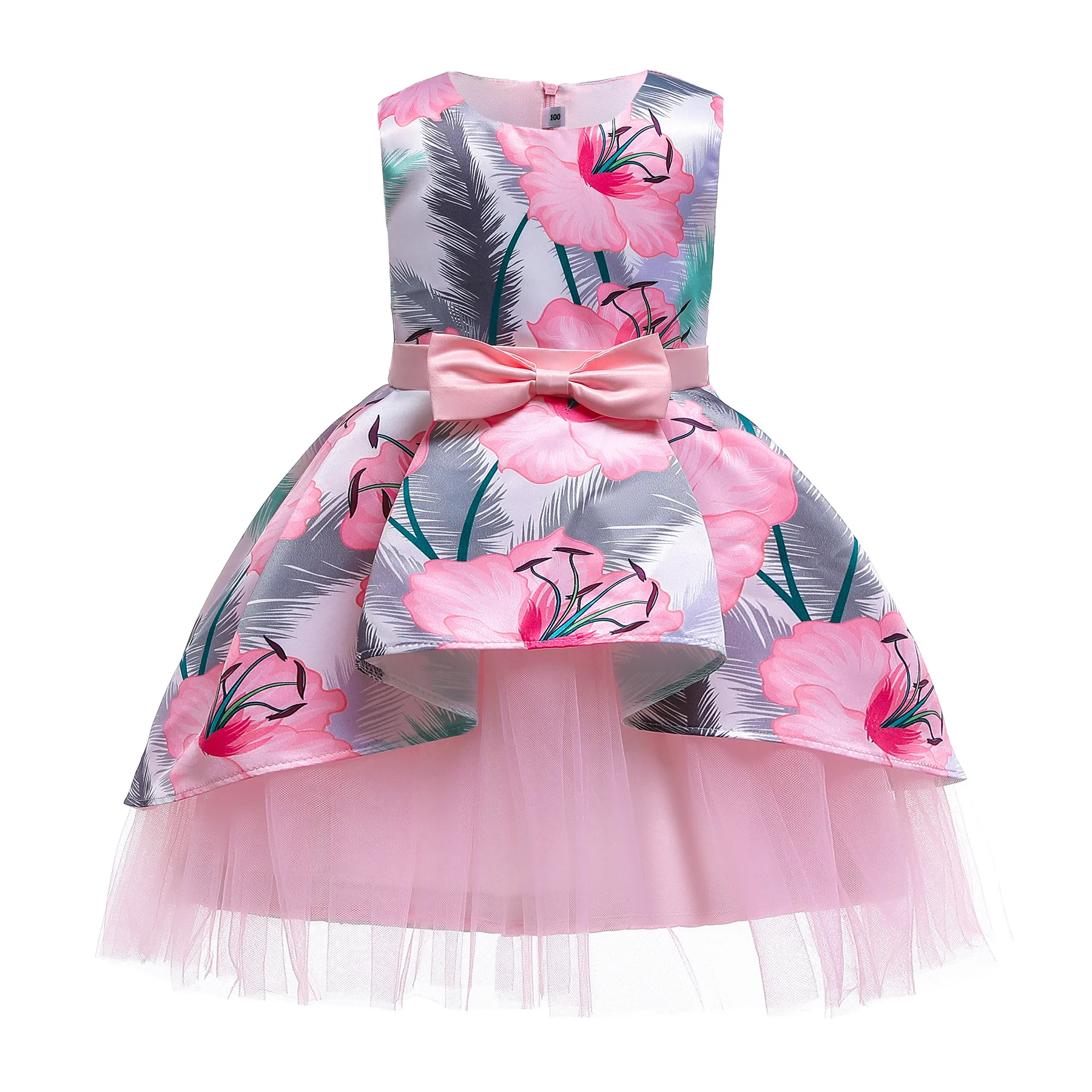 Baby Girls Flower Dress For Evening Prom Party Costume Teenage Kids Clothes Wedding Birthday Gown Little Girl 2-10Y | Детская одежда и