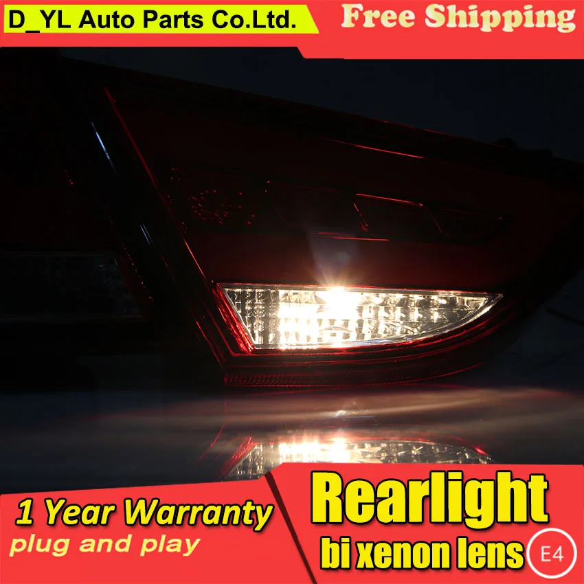 Car Styling for Tail Lights 2010-2013 Hyundai sonata LED Rear Light Fog light Lamp DRL Brake+Park+Signal | Автомобили и мотоциклы
