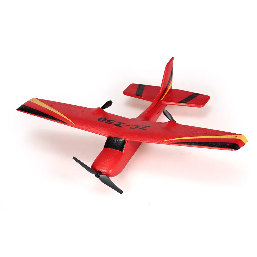 ZHI CHENG TOYS Z50 2 4G канальный планер с дистанционным управлением 350 мм Wingspan EPP Micro Indoor