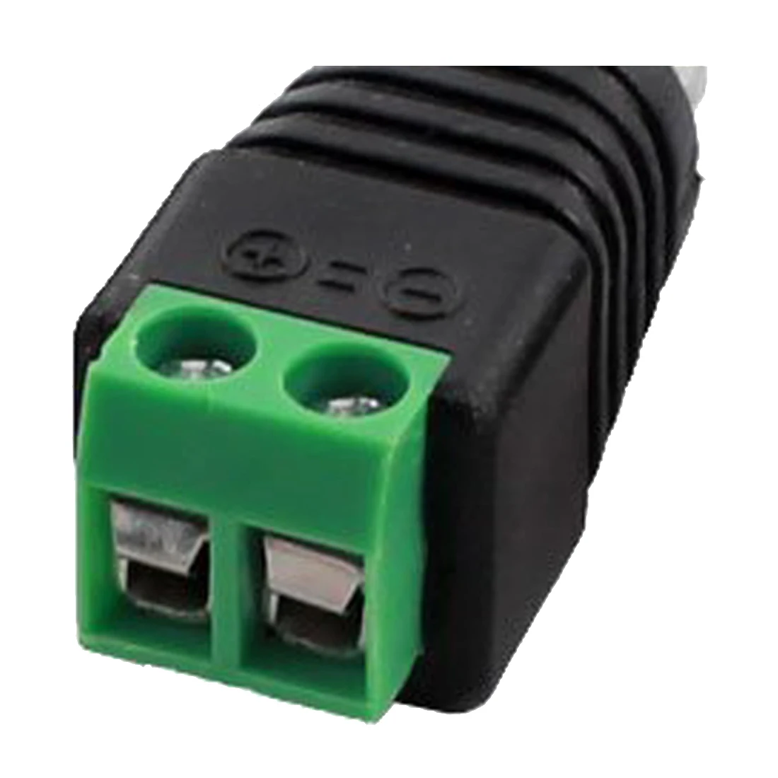 2 упаковки 4 шт. RCA штекер в AV разъем CCTV винтовой Balun черный и зеленый|plug rca|plug blackplug