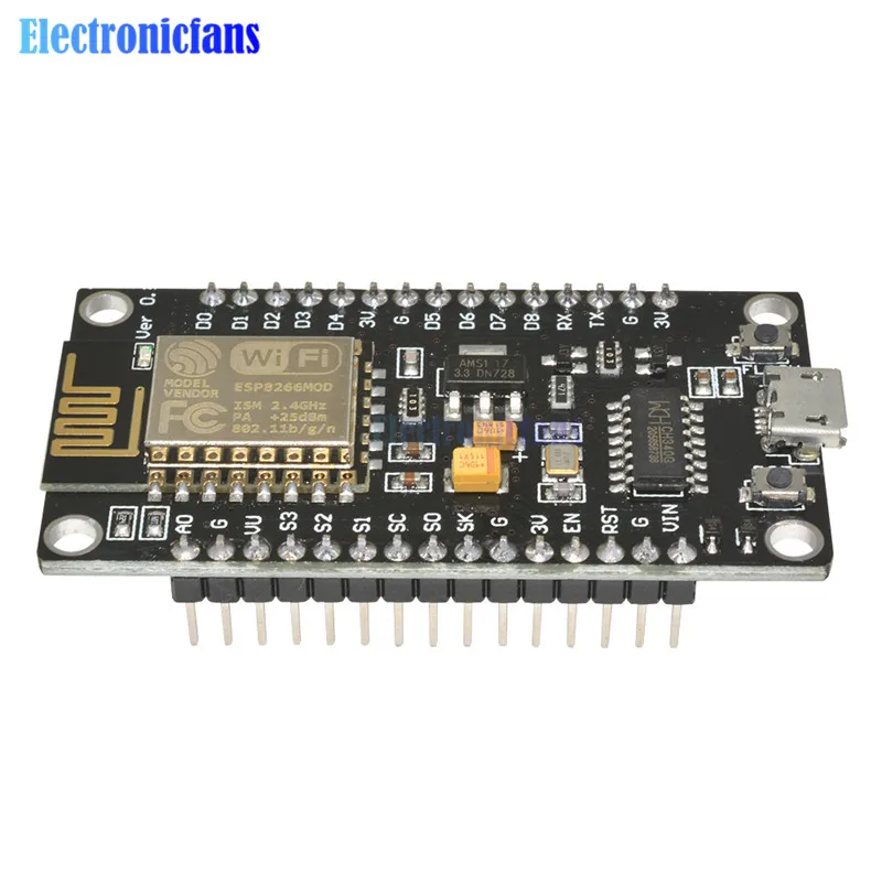 ESP8266 CH340 ESP8266 CH340G CH340 G NodeMcu V3 беспроводной wifi модуль Micro USB разъем макетная плата CP2102 на основе ESP-12E - Цвет: ESP8266 CH340