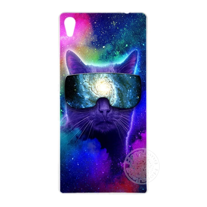 HAMEINUO разноцветный чехол для galaxy universe для sony xperia C6 XA1 XA ULTRA X XP L1 X compact XR/XZ/XZS PREMIUM - Цвет: 03427