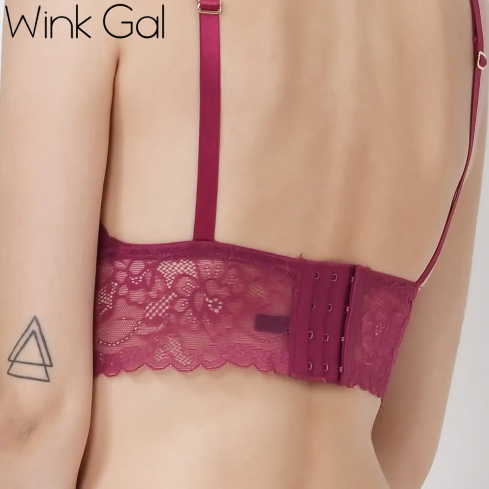 Wink Gal Новый треугольный Пуш Ап женский бюстгальтер сексуальное женское нижнее