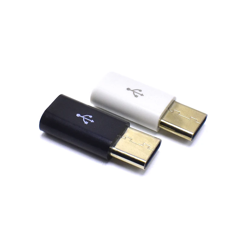 Цветной USB C radom Type 3 1 к Micro кабель для передачи данных адаптер зарядки Samsung Galaxy S8