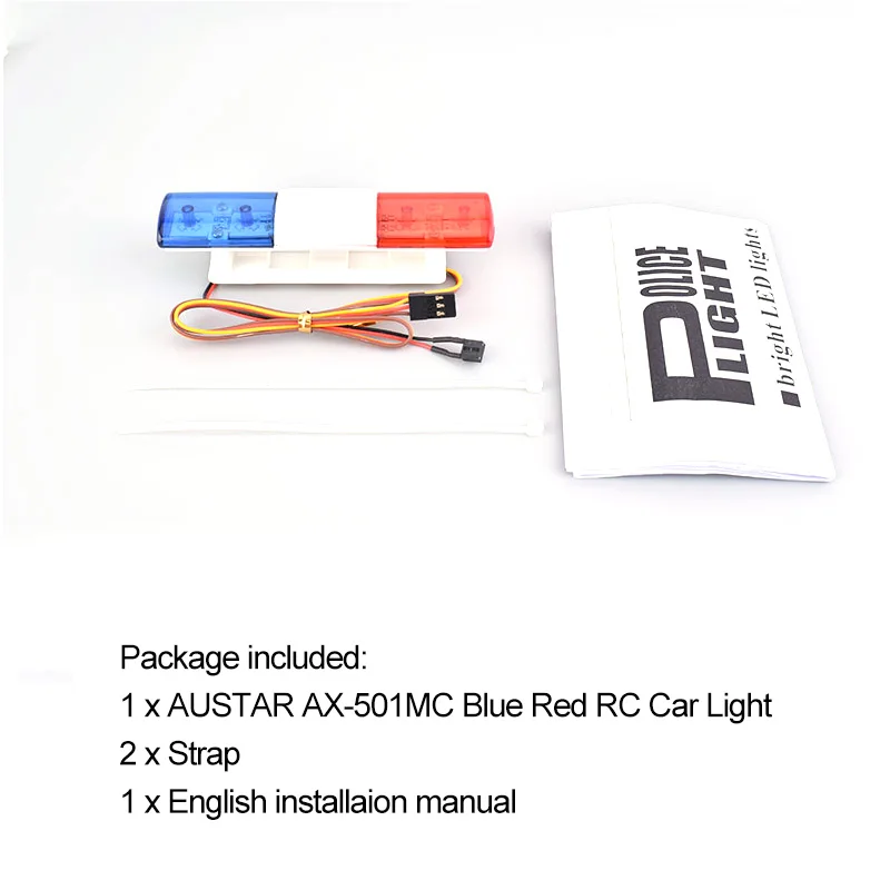 AUSTAR AX-501MC мультифункциональый ультра яркая светодиодная лампа свет для 1/10/1/8 HSP