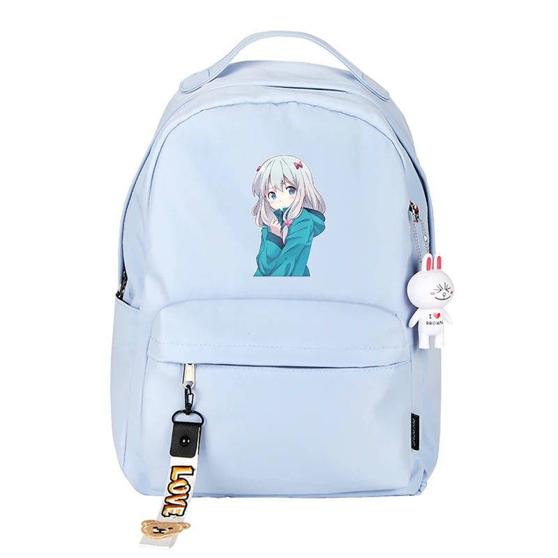 Eromanga Sensei женский милый рюкзак Zumi Sagiri Kawaii розовый рюкзак нейлоновый рюкзак для путешествий Mochila Feminina сумки для ноутбука Rugzak
