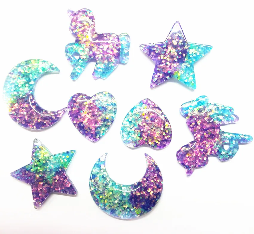 16 шт. 28 ~ 40 мм очень милые детали для украшения в виде единорога|parts for| |