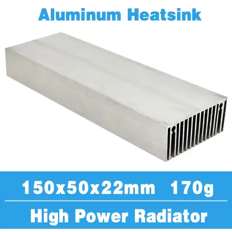 150x50 радиатор алюминиевый радиатор охлаждающий охладитель подходит светодиодный транзистор IC модуль питания PBC теплоотвод для светодиодны...