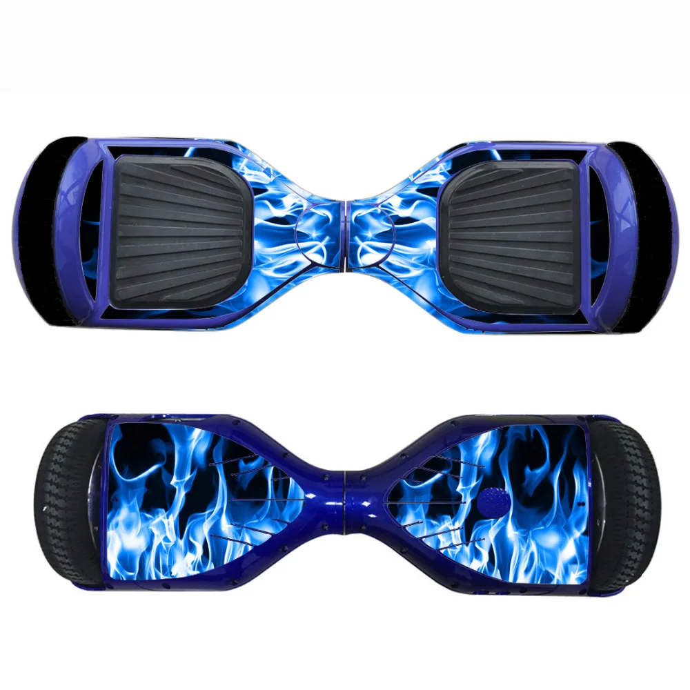 Виниловая защитная пленка синего цвета для электрического балансира скутер