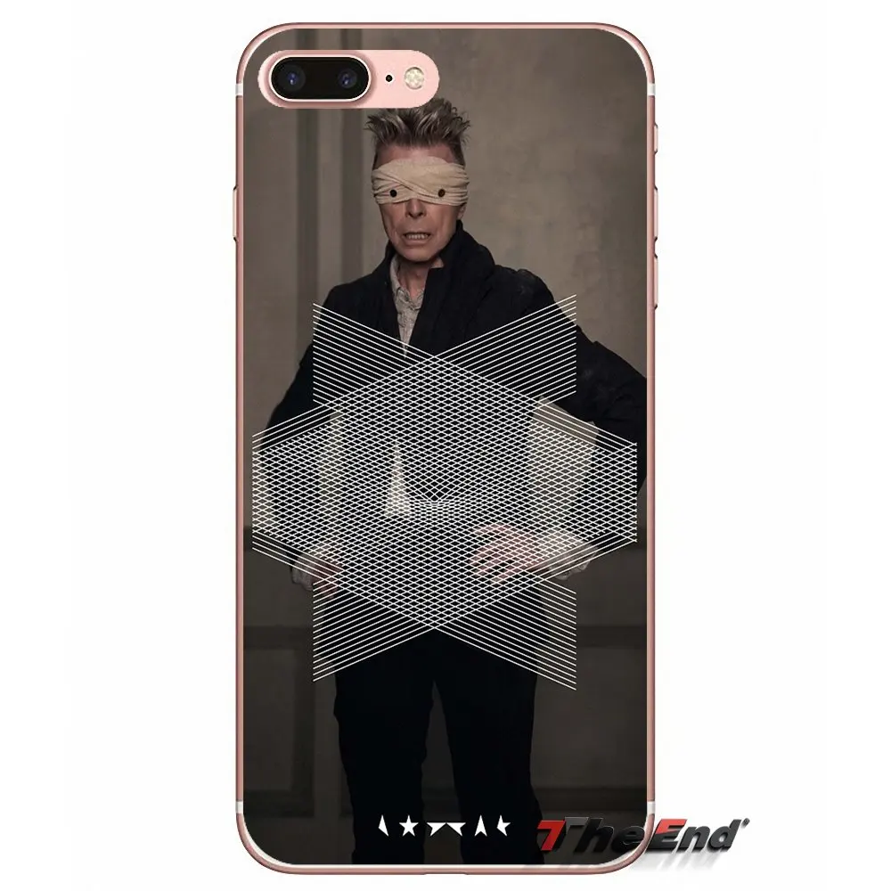 Дэвид Боуи британский рок для Xiao mi Red 4A S 4X3 Note 3 4 5 Pro 5A 6 A1 Max 5X 6X TPU прозрачные