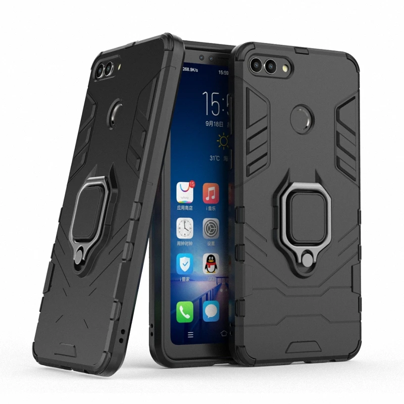 Wierss кольцо чехол автомобильный держатель телефона для huawei Y9 2018 FLA LX1 LX2 LX3