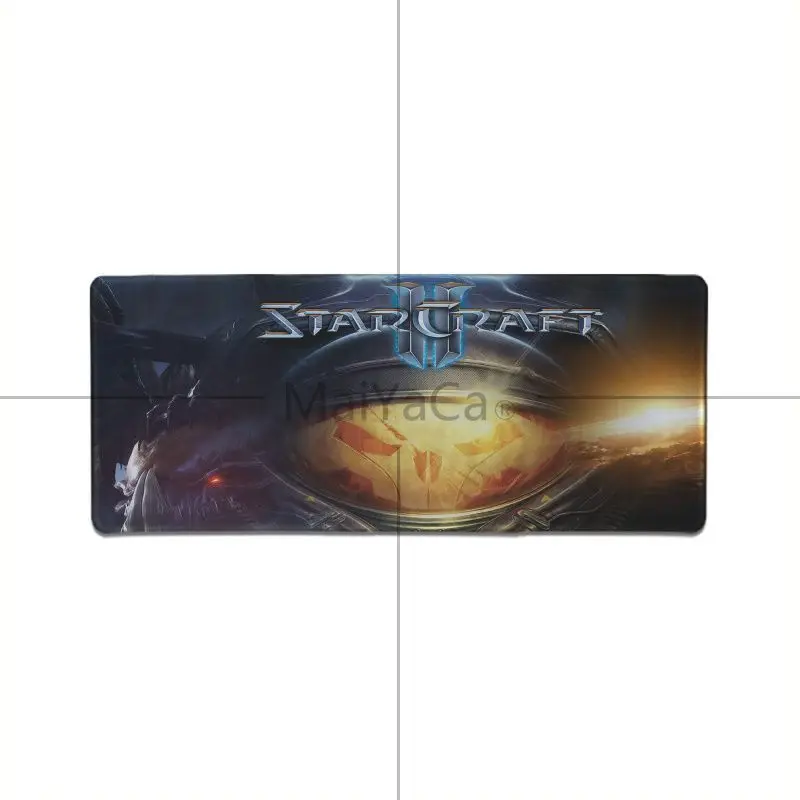 LockEdge 40X90cm MaiYaCa высокое качество Starcraft heart of swarm клавиатура коврики для игровой мыши офисные мыши геймер мягкий Lockedge коврик для мыши геймер для cs go - Цвет: LockEdge 40X90cm