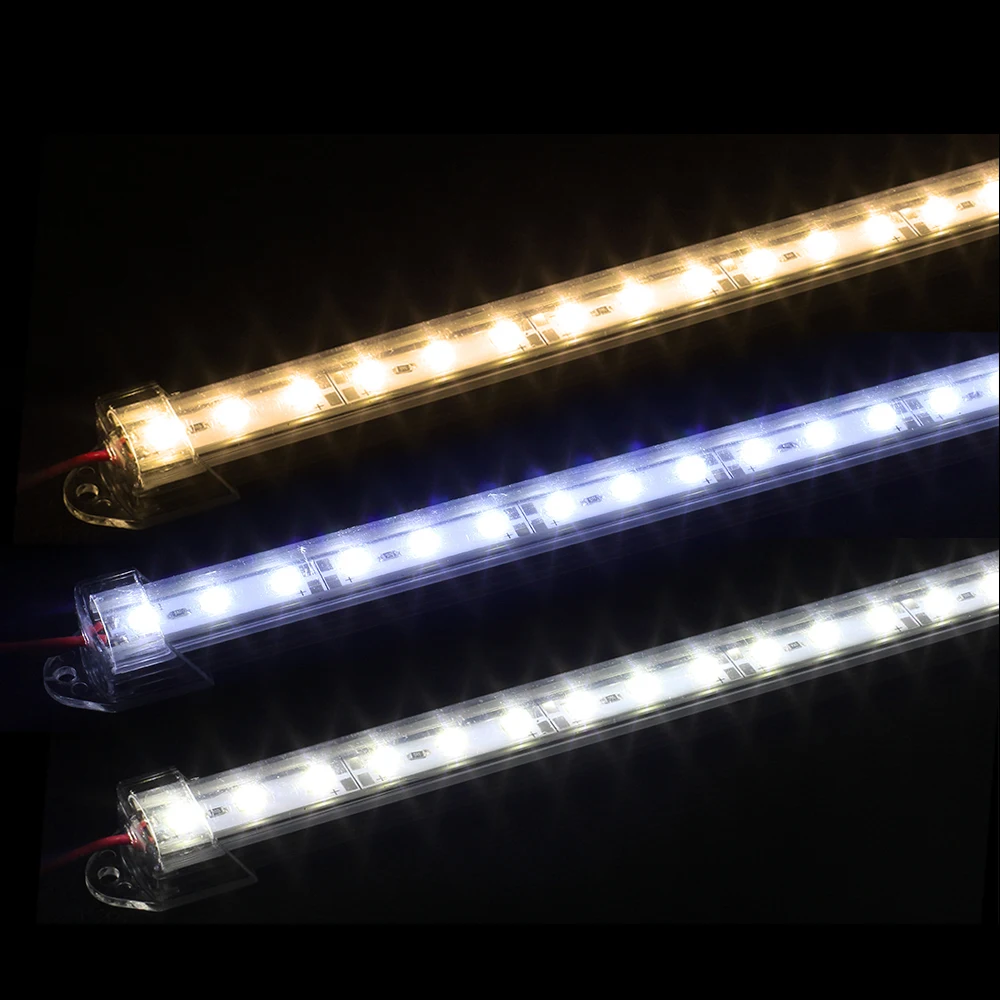 Светодиодная лента 2 шт. 12 в пост. Тока 5730 SMD жесткий светодиодный светильник с U