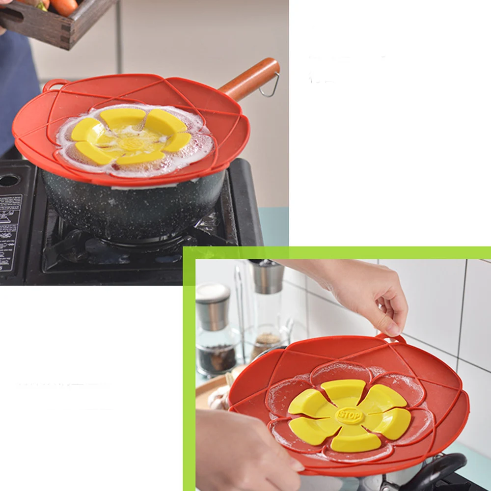 Силиконовая крышка, крышка для кастрюли, кухонные аксессуары, кухонная утварь, посуда для цветов C1019 c