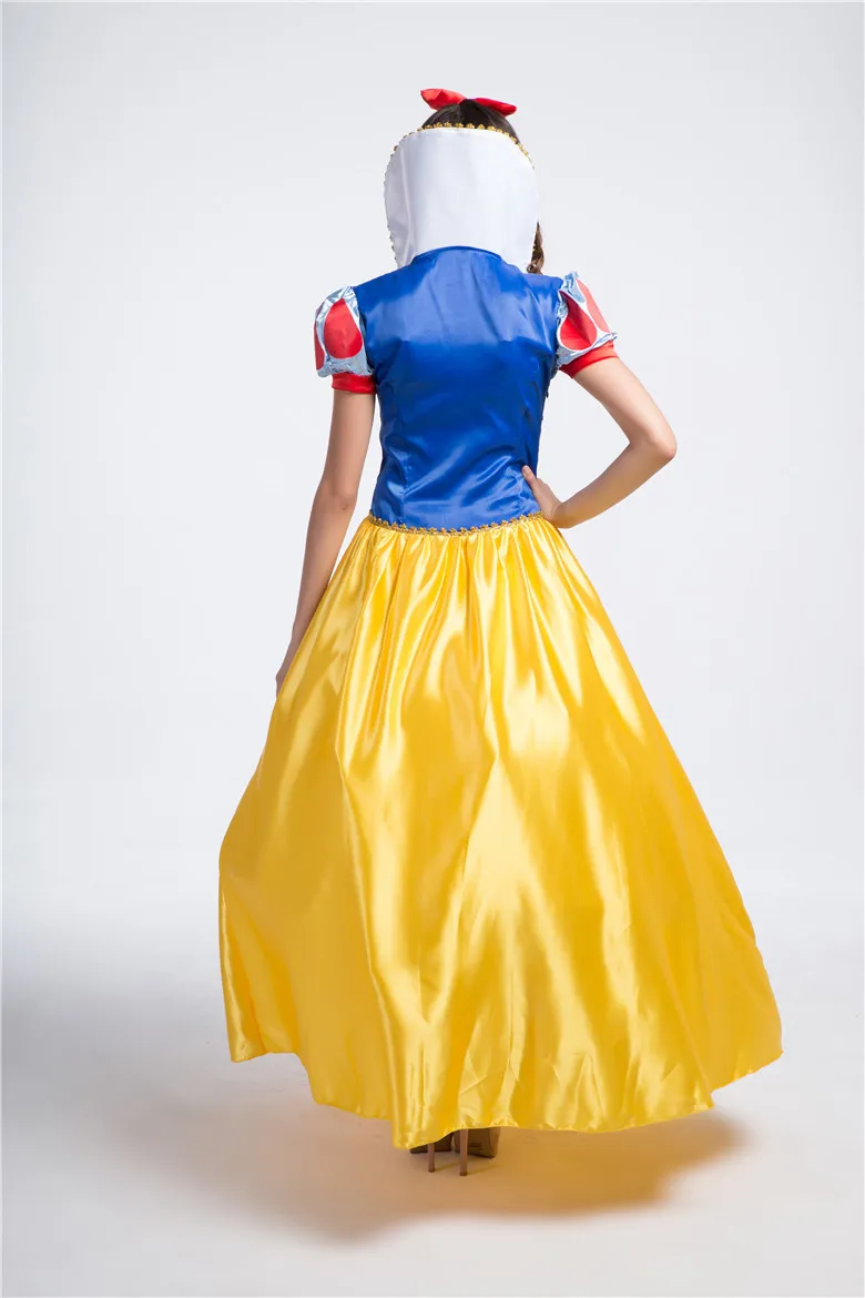 Платье принцессы Белоснежки королевы для костюмированной вечеринки