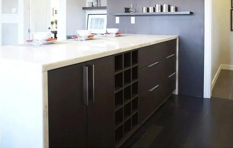 Современная простая дверь шкафа фотошкаф ящик матовый серебристый скрытый