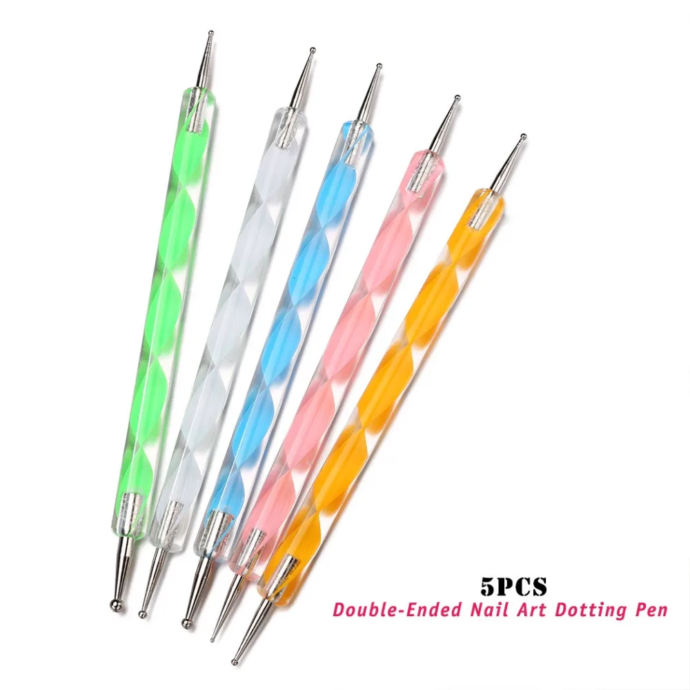 Набор кистей для дизайна ногтей 20 шт. набор рисования карандашом и ручками