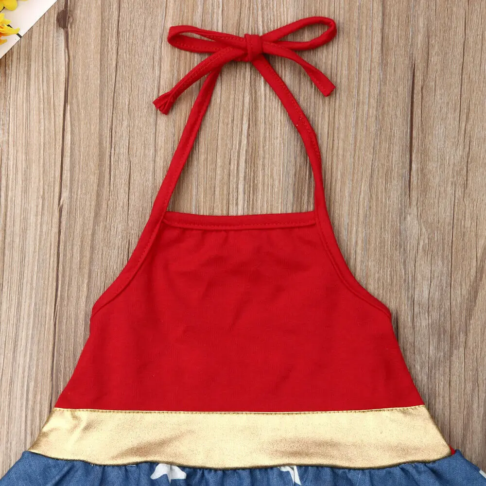 July 4th Independence Day 0-3Y Toddler Kids Baby Girls Boys Bodysuits Dress Outfits Summer | Детская одежда и обувь