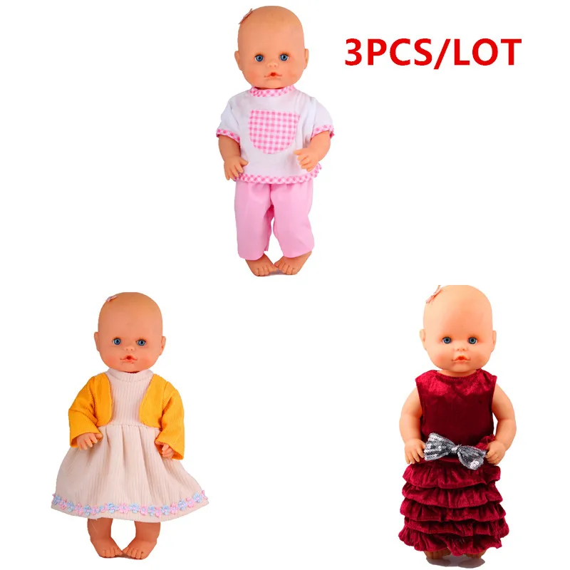 13 дюймов, Одежда для кукол, 35 см, Nenuco Doll Ropa Nenuco y su Hermanita, 1 фиолетовая шляпа, наряд, 1 медведь, повседневная одежда, 1 клубничное платье